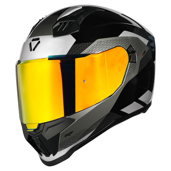 Korda Evo Chief Helmet black grey with revo visor