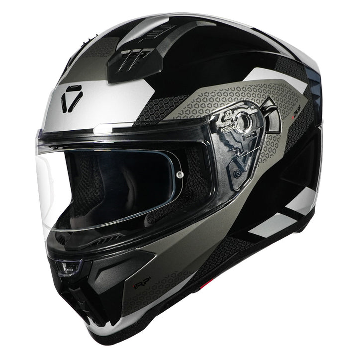 Korda Evo Chief Helmet black grey with clear visor