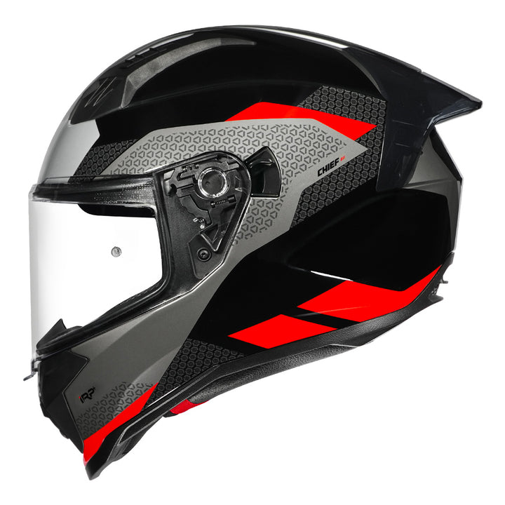 Korda Evo Chief Helmet black red side
