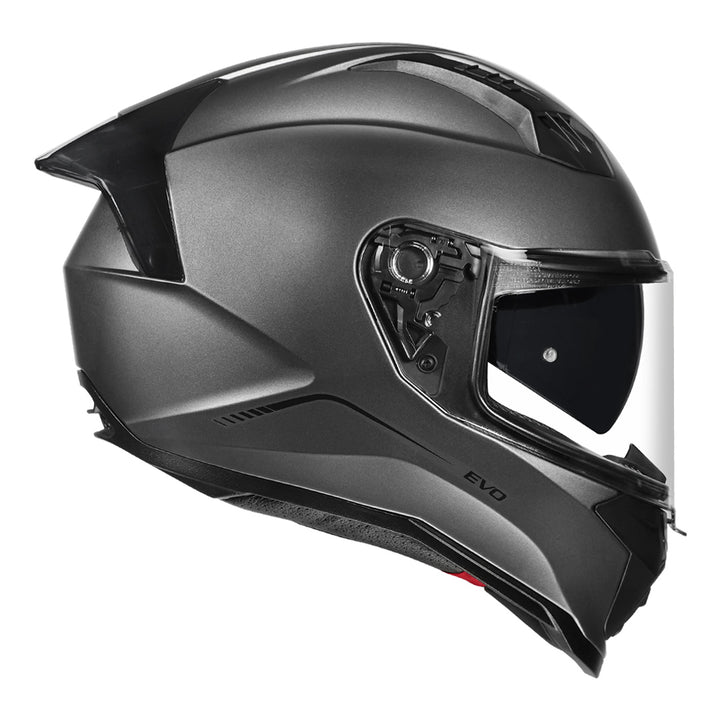 Korda Evo Solid Grey Helmet side