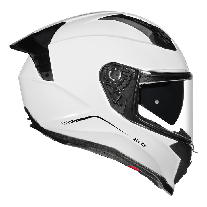 Korda Evo Solid White Helmet side