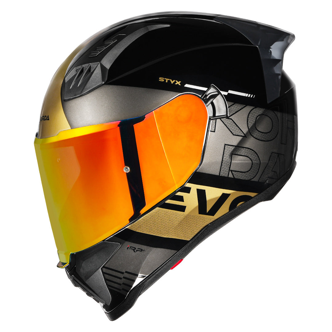 Korda Evo Styx Helmet gold with revo visor