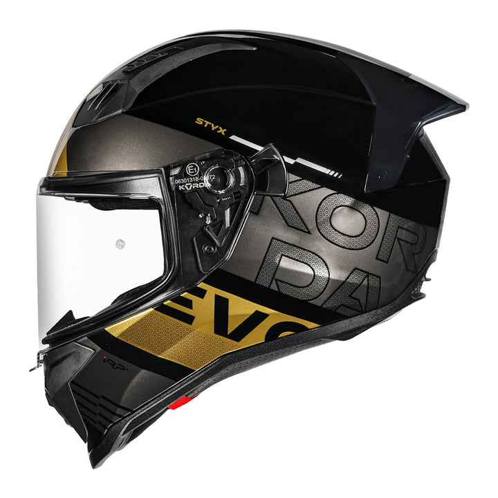Korda Evo Styx Helmet gold side