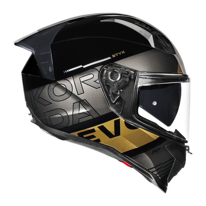 Korda Evo Styx Helmet gold side
