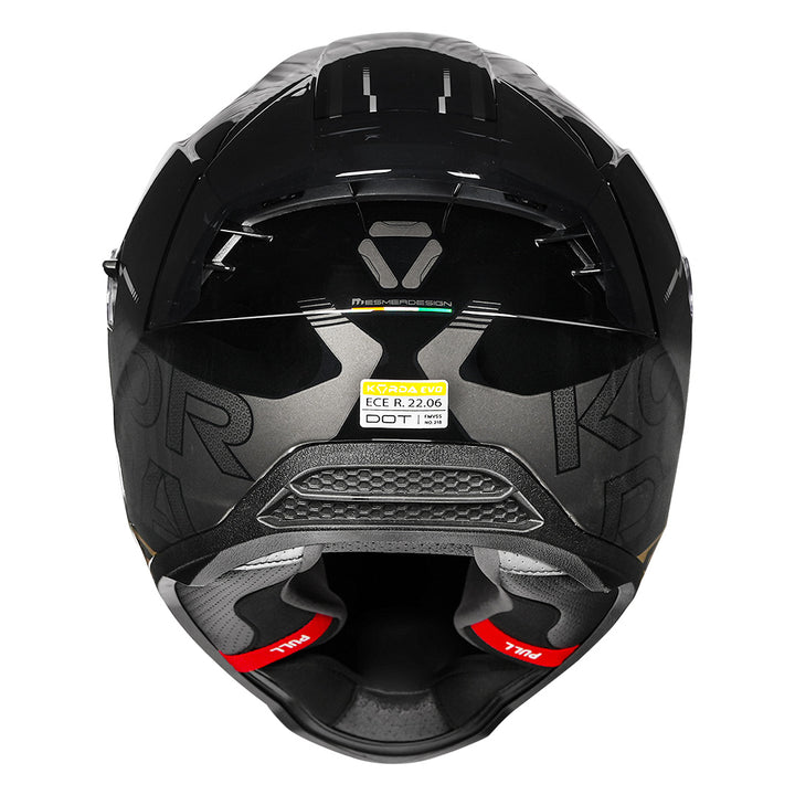 Korda Evo Styx Helmet gold  back