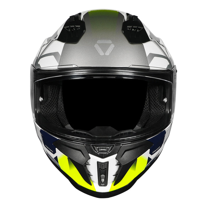 Korda Evo Triton Helmet fluorescent green front