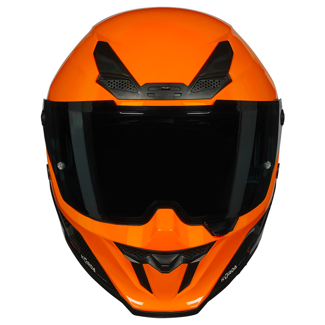 Korda Icon Duo Helmet Orange front