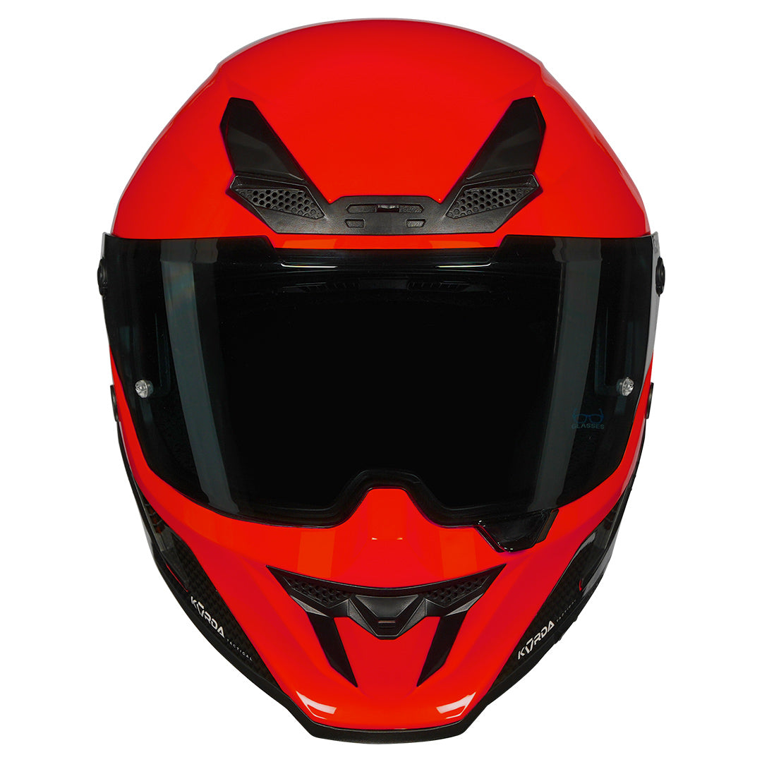 Korda Icon Duo Helmet Red front