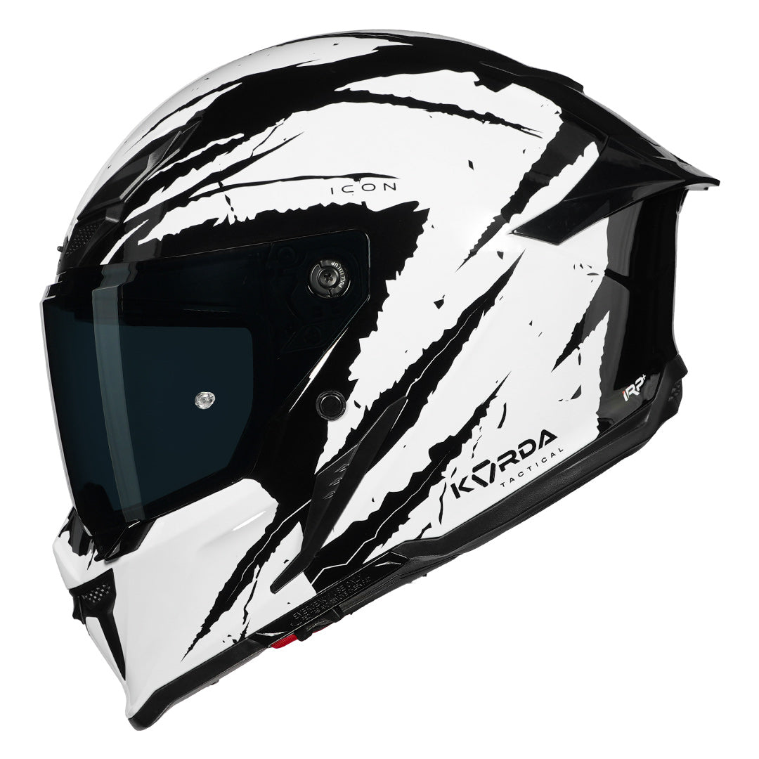 Korda Icon Fallout Helmet (White) side