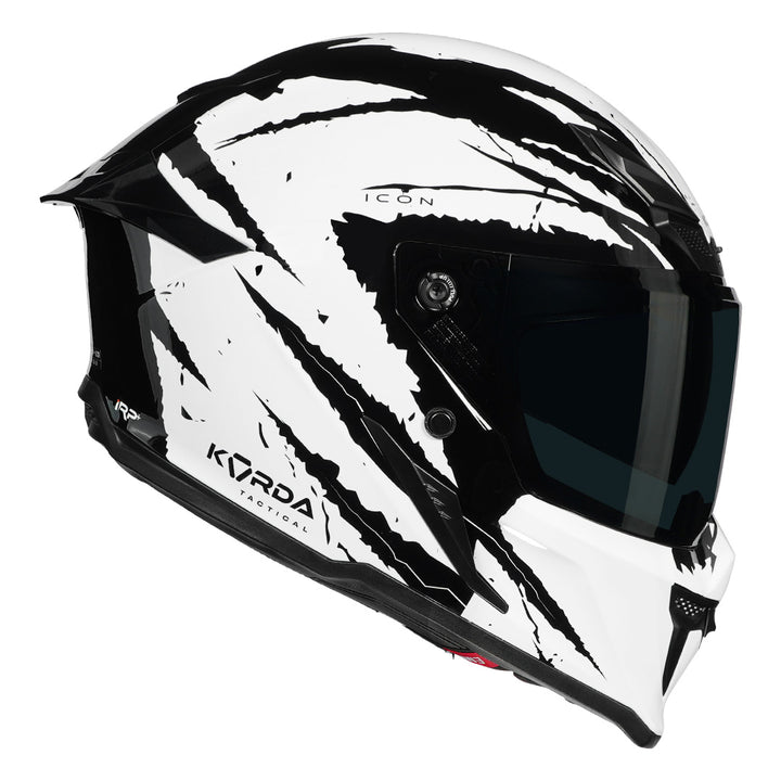 Korda Icon Fallout Helmet (White) side