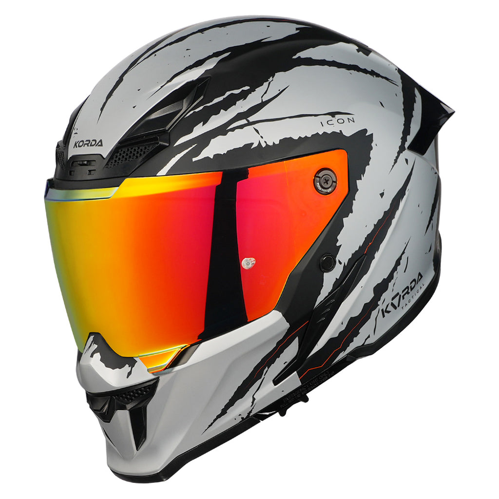 Korda Icon Fallout Motorcycle Helmet