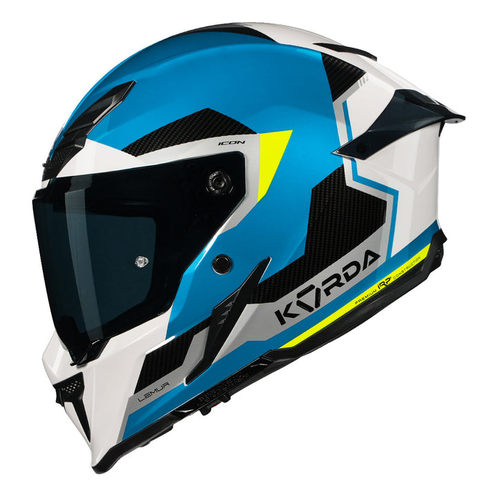 Korda Icon Lemur Helmet (Blue) side
