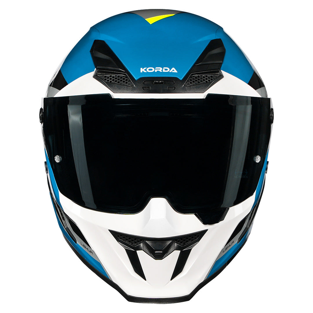 Korda Icon Lemur Helmet (Blue) front