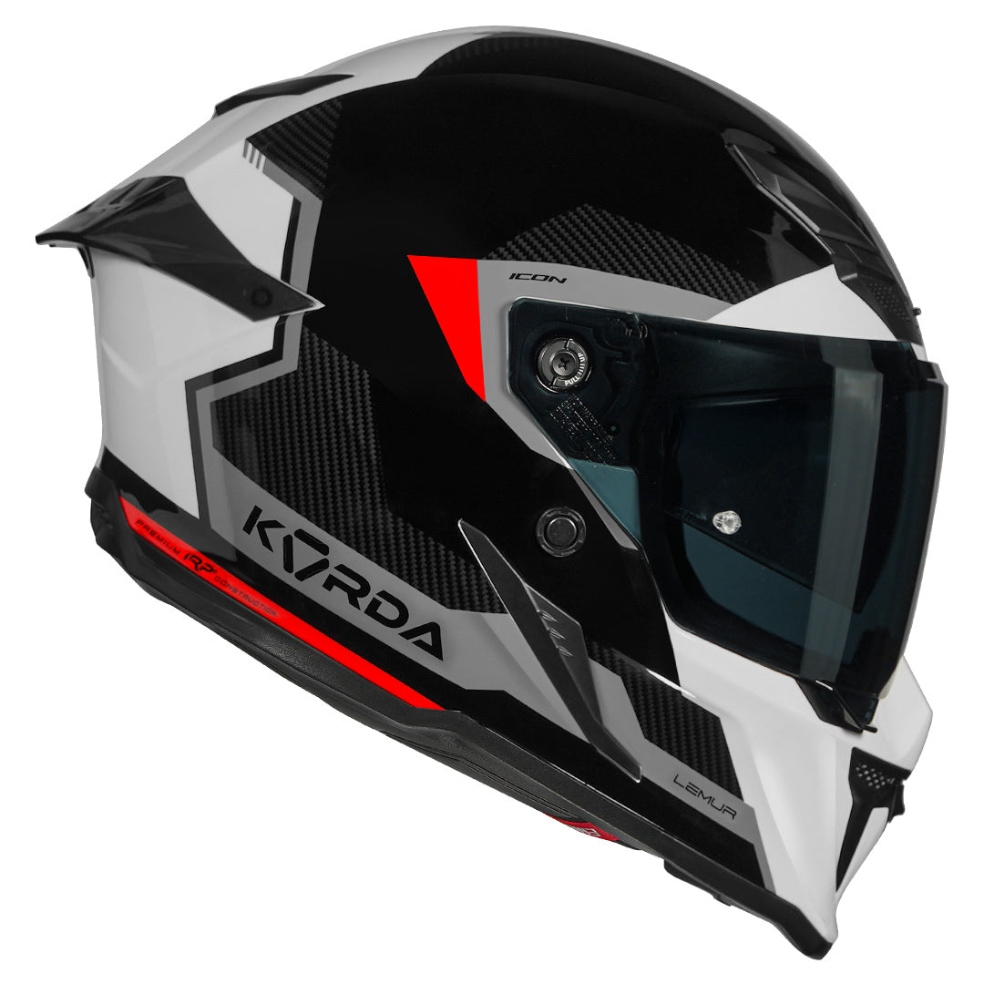 Korda Icon Lemur Helmet (Red)