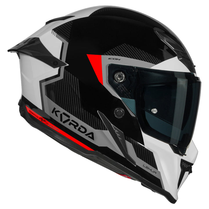 Korda Icon Lemur Helmet (Red)