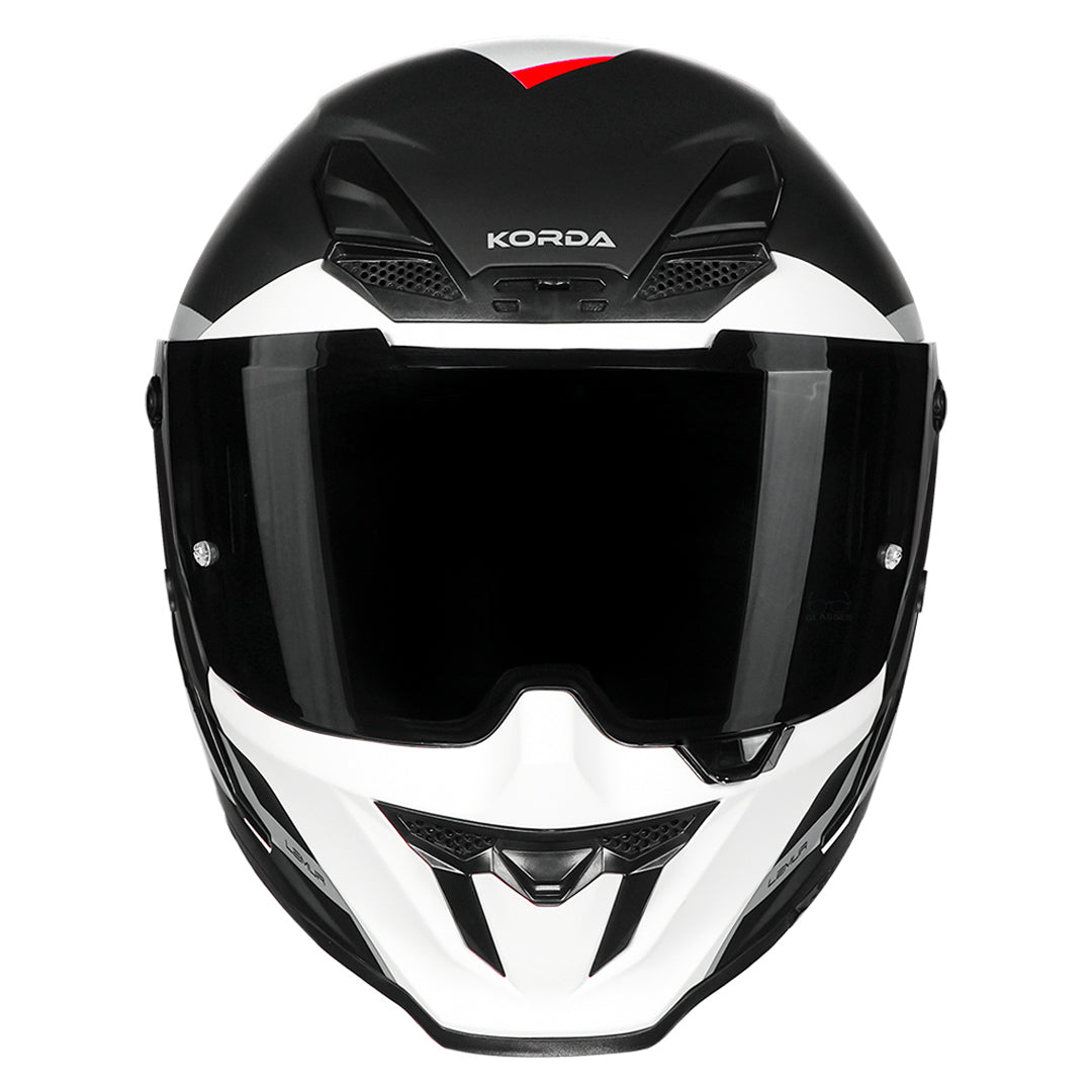 Korda Icon Lemur Helmet (Matt Red) front