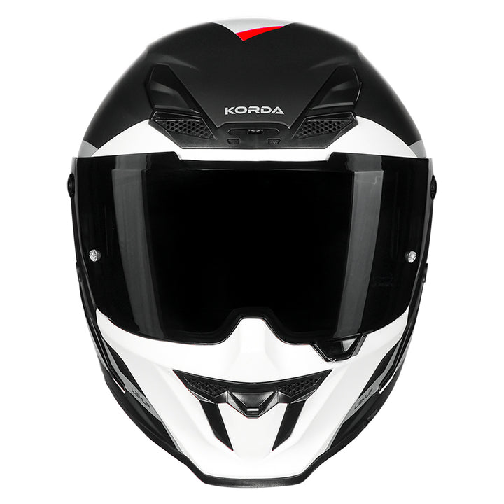 Korda Icon Lemur Helmet (Matt Red) front