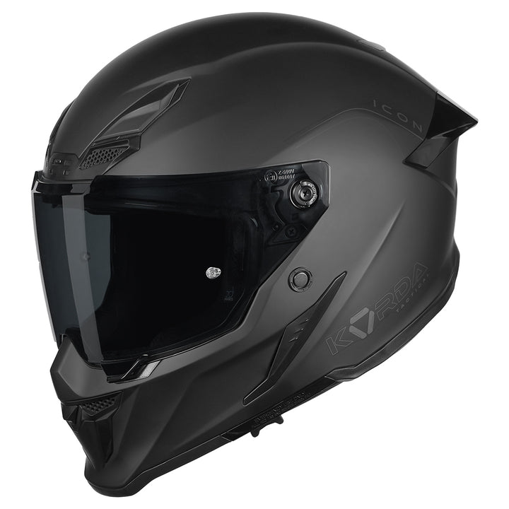 Korda Icon Solid Matt Black Helmet