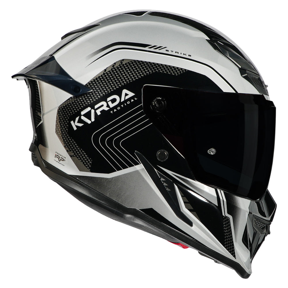 Korda Icon Strike Helmet (Gloss Grey) side