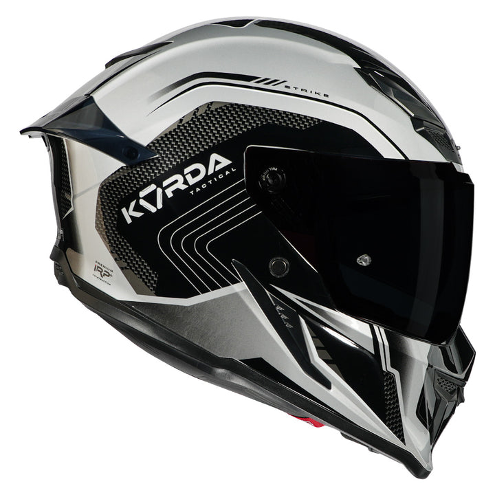 Korda Icon Strike Helmet (Gloss Grey) side
