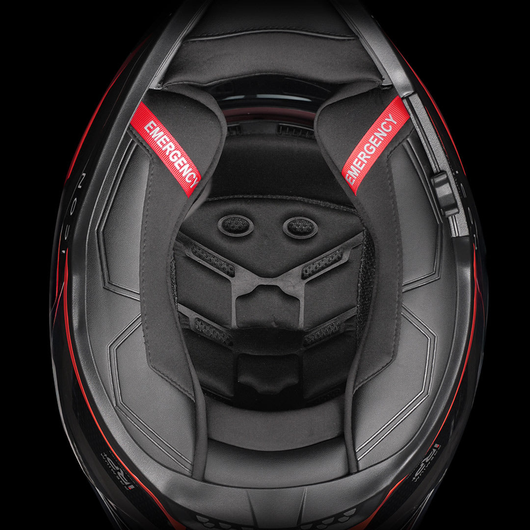 Korda Icon Strike Helmet Matt Grey padding