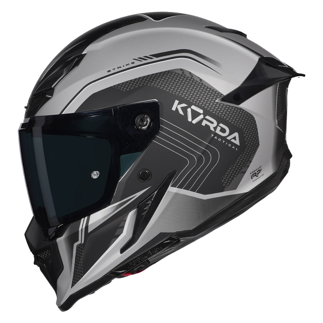 Korda Icon Strike Helmet Matt Grey side