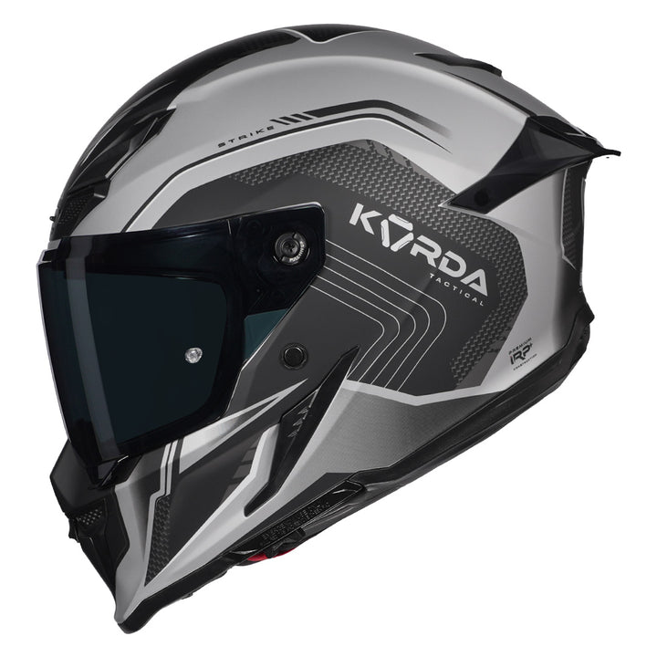 Korda Icon Strike Helmet Matt Grey side
