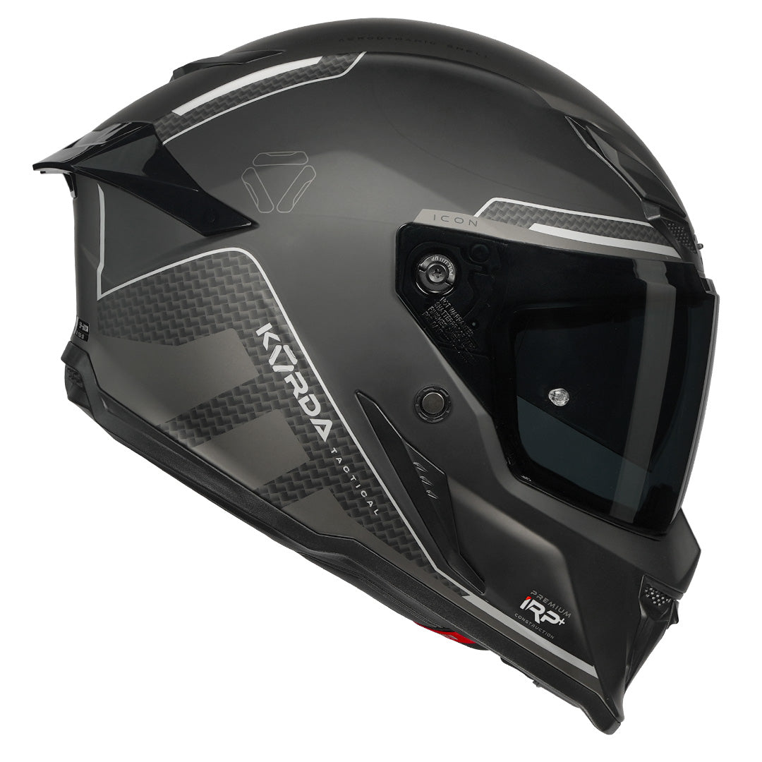 Korda Icon Tokio Helmet matt grey side