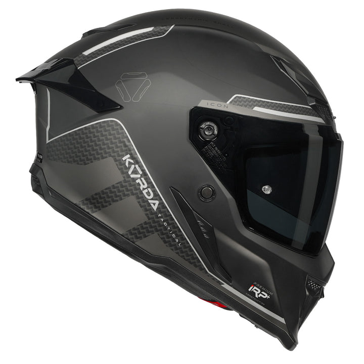 Korda Icon Tokio Helmet matt grey side