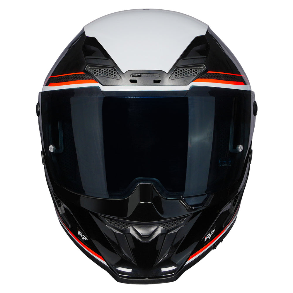 Korda Icon Tokio Helmet gloss white red front