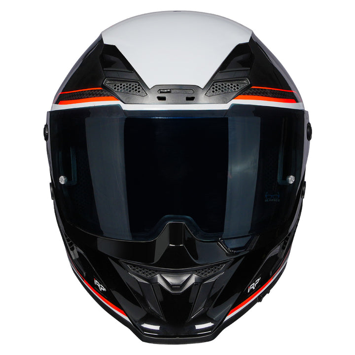 Korda Icon Tokio Helmet gloss white red front