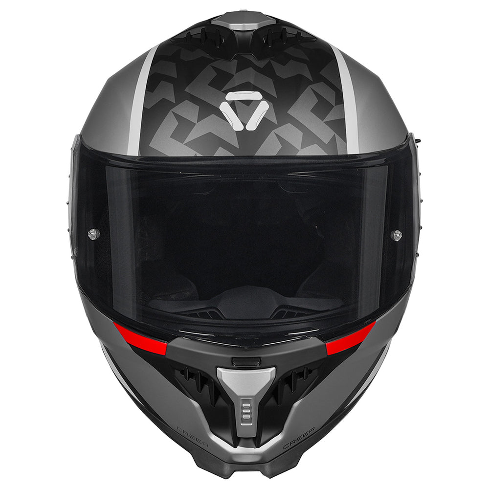 Korda Neo Creer Helmet (Matt Red) front