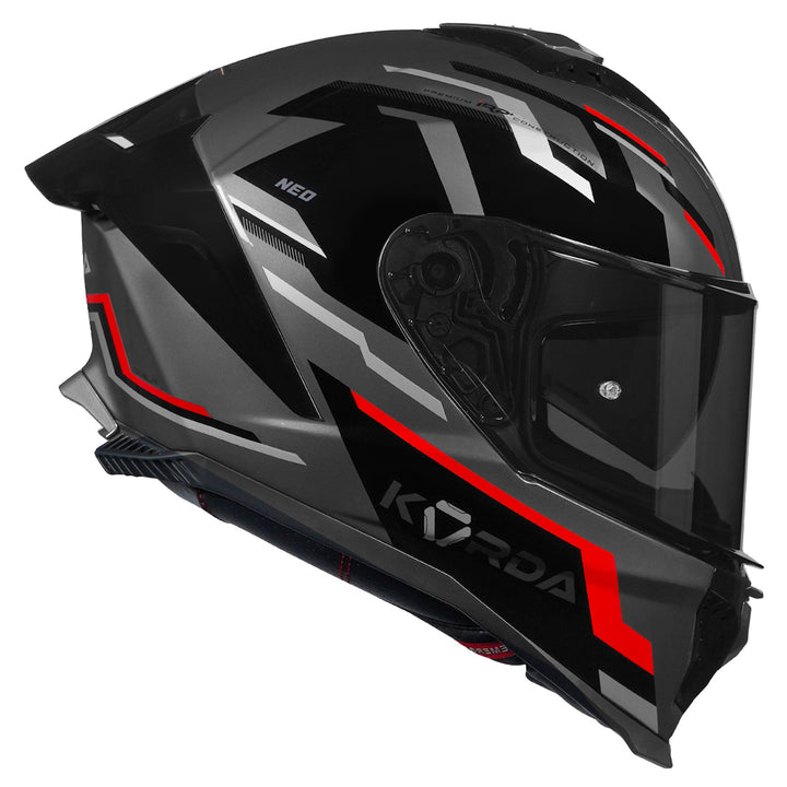 Korda Neo Fuego Helmet (Black & Red)
