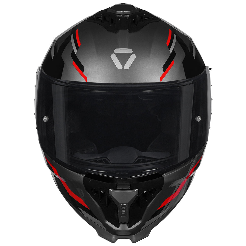 Korda Neo Fuego Helmet (Black & Red) front