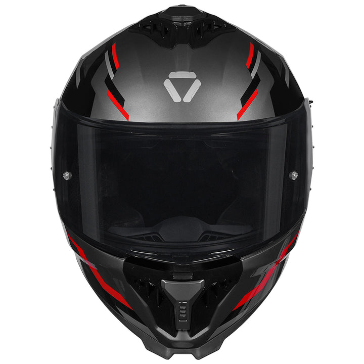Korda Neo Fuego Helmet (Black & Red) front