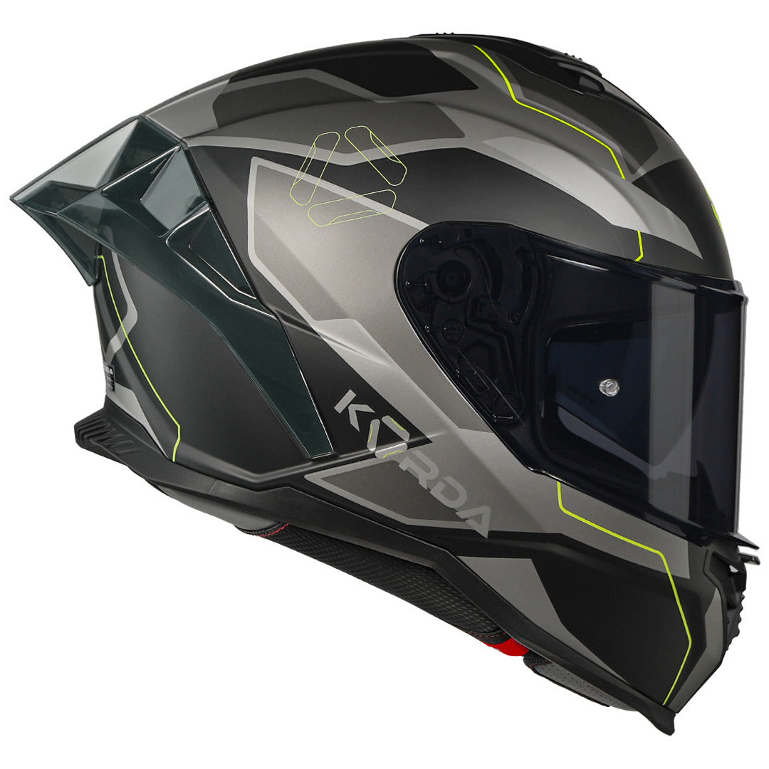 Korda Shockwave Flow Helmet grey
