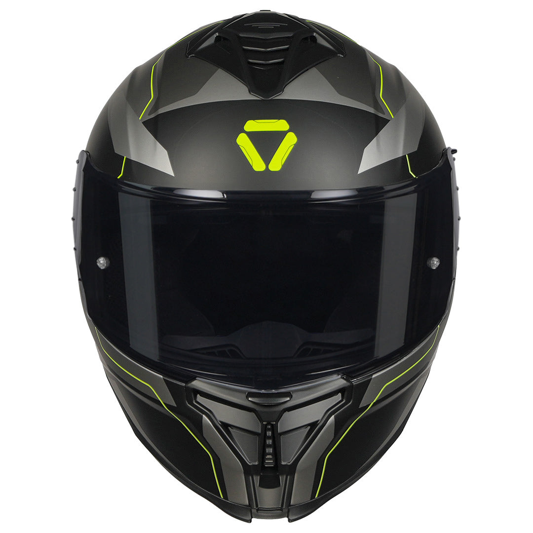 Korda Shockwave Flow Helmet grey front