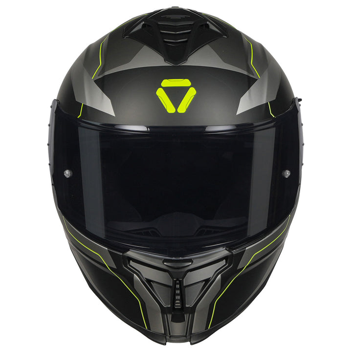 Korda Shockwave Flow Helmet grey front