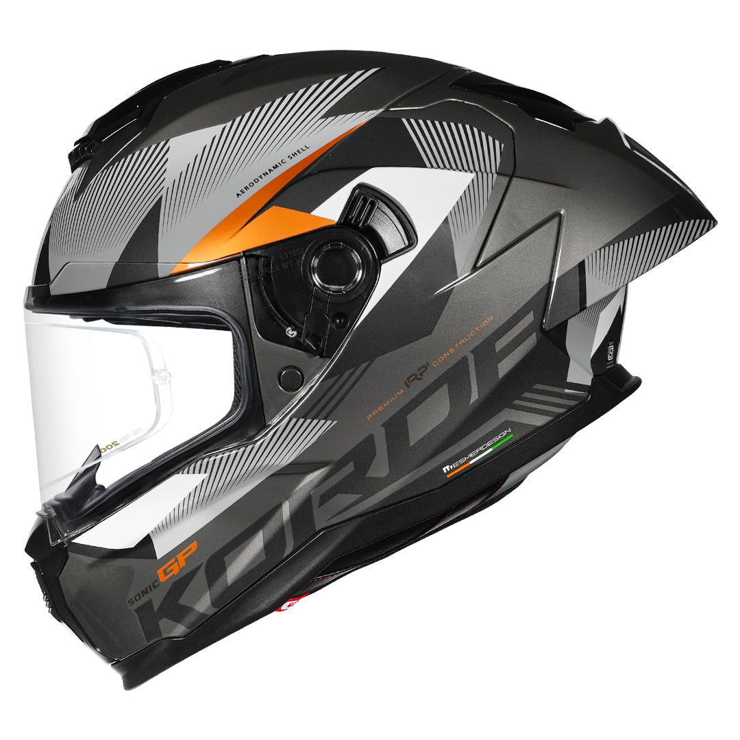 Korda Sonic GP Brave Helmet side
