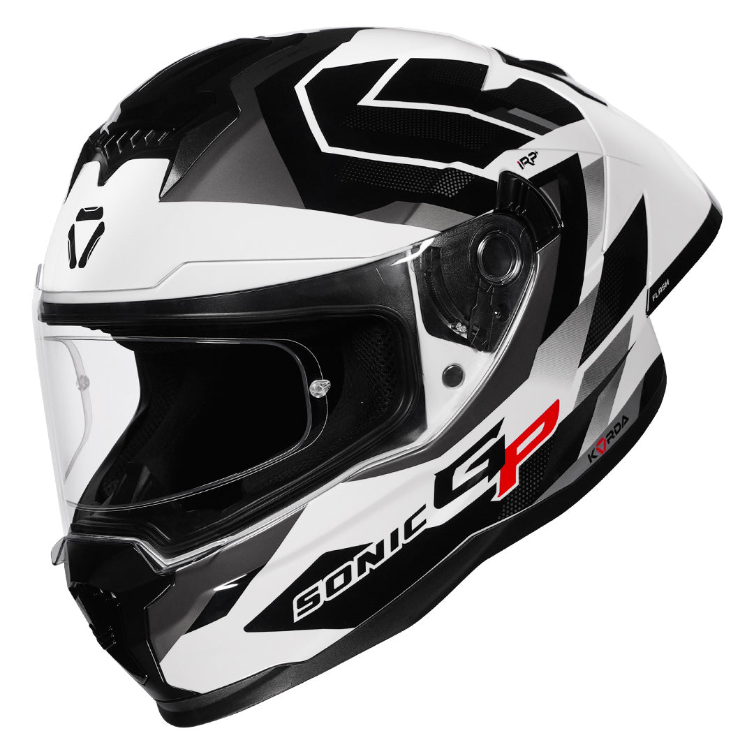 Korda Sonic GP Flash Helmet (White)