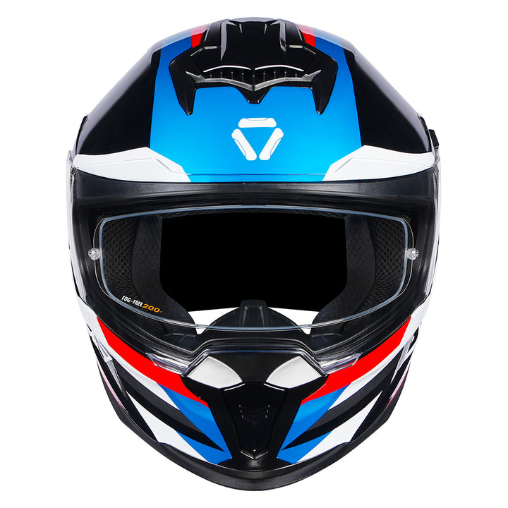 Korda Sonic Moze Helmet blue red front