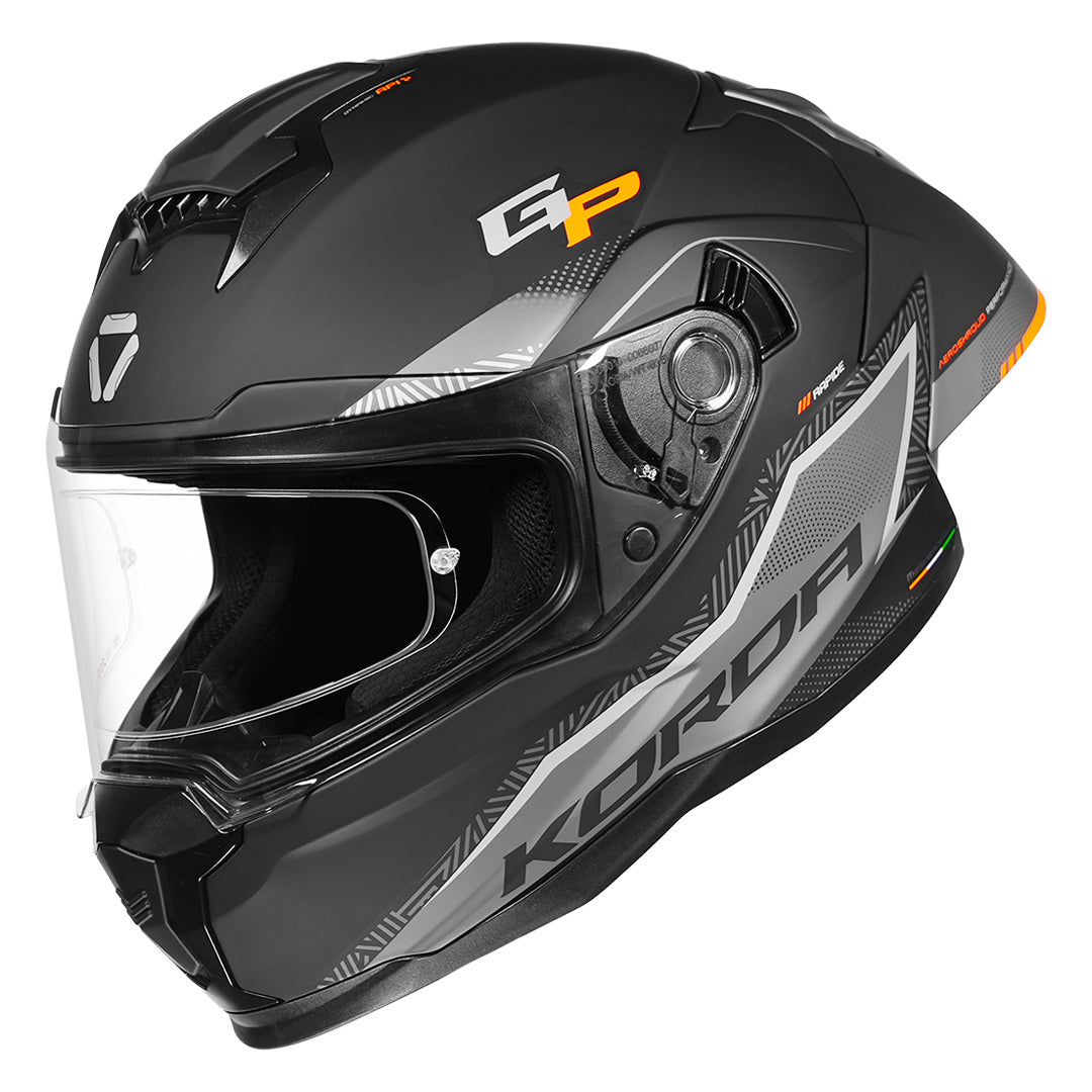 Korda Sonic GP Rapide Helmet orange