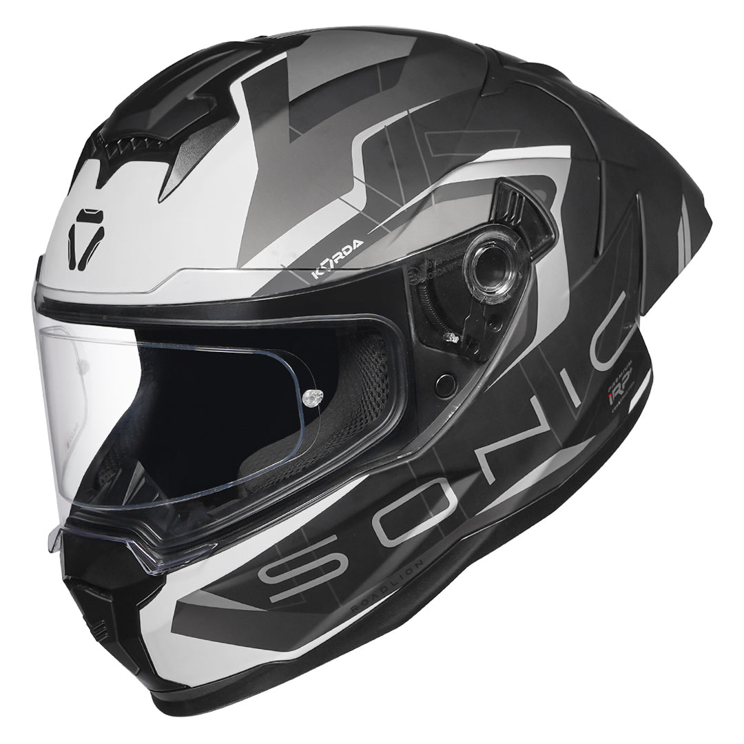 Korda Sonic Roadlion Helmet matt grey