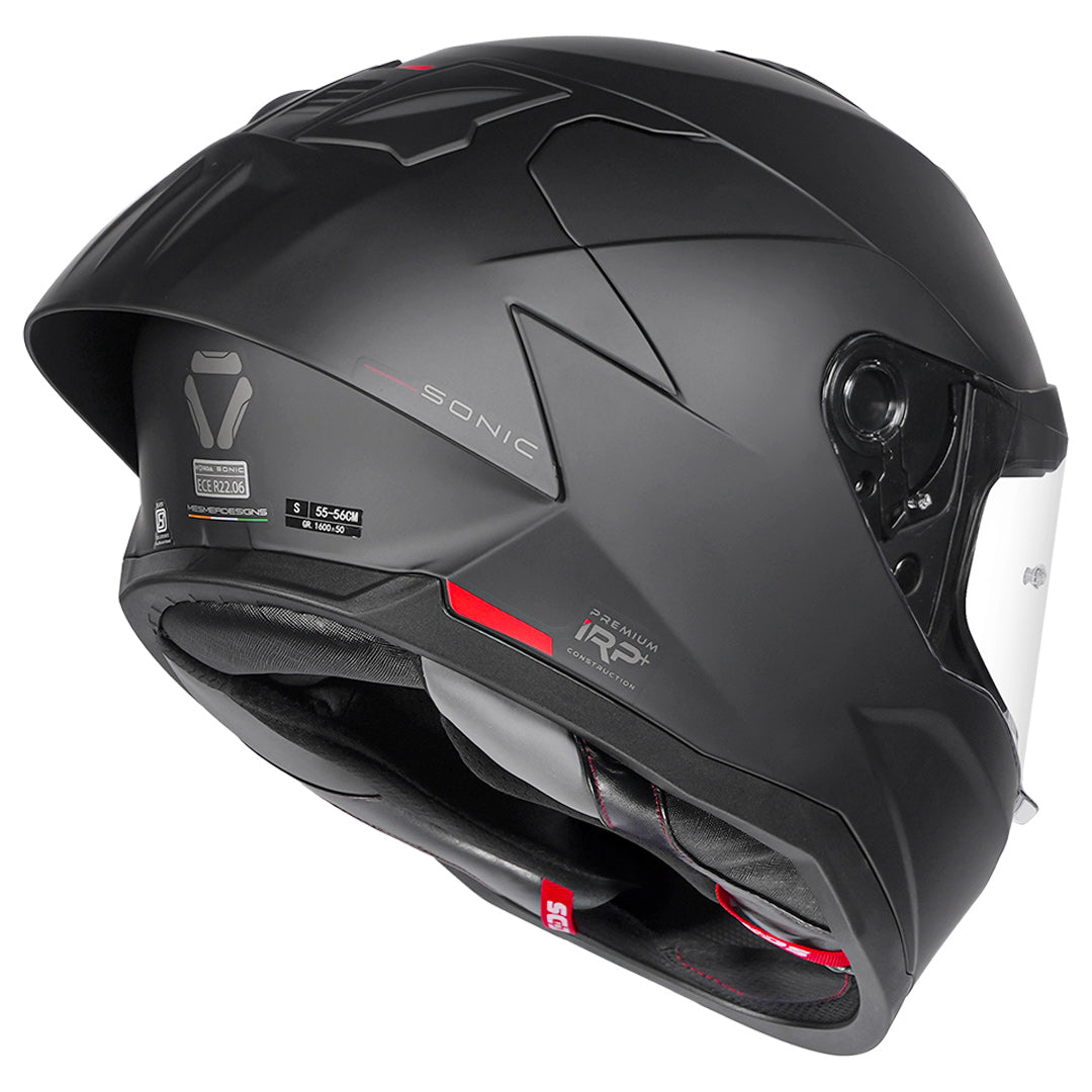Korda Sonic Solid Matt Black Helmet