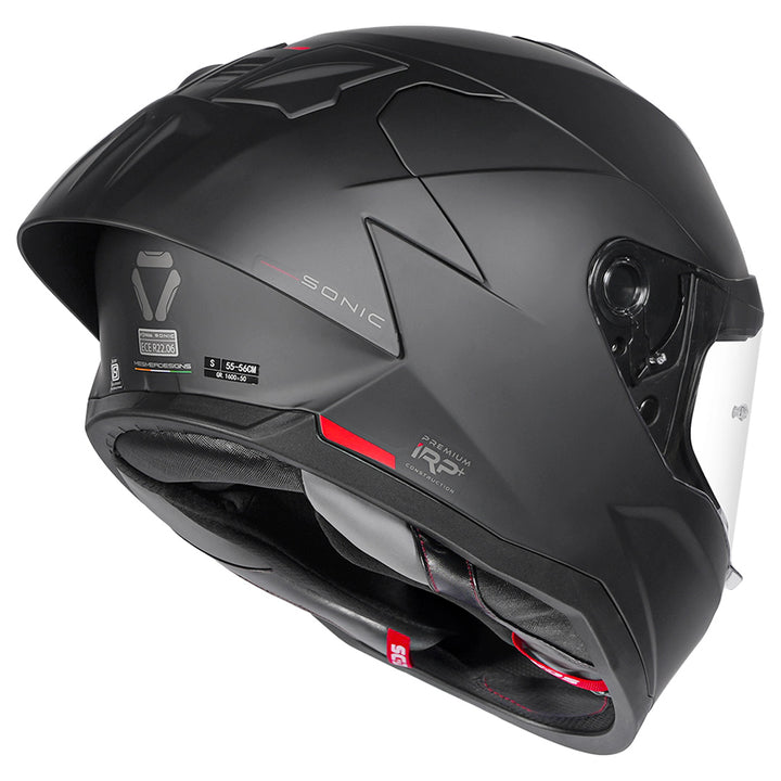 Korda Sonic Solid Matt Black Helmet