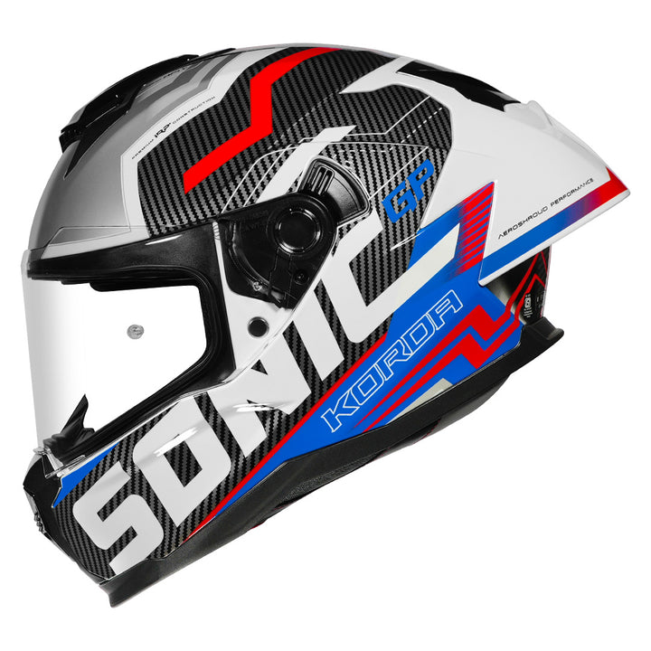 Korda Sonic GP Spi-D Helmet (Blue) side