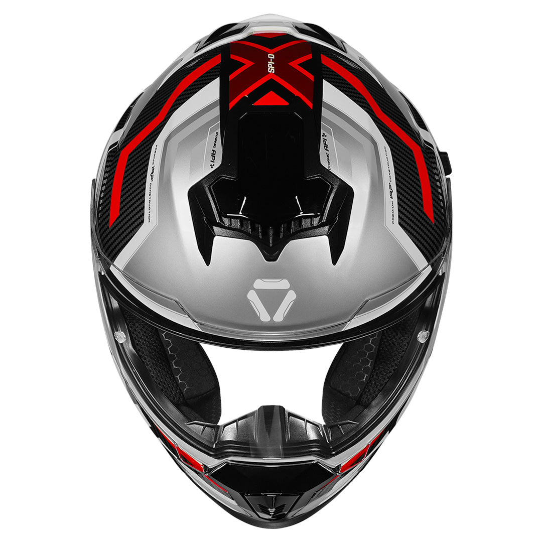 Korda Sonic GP Spi-D Helmet (Red) top