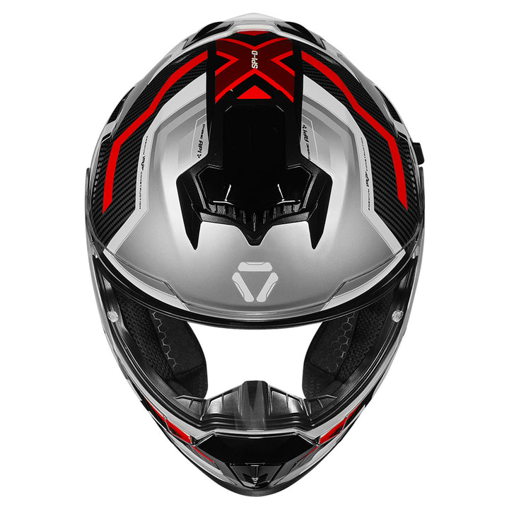 Korda Sonic GP Spi-D Helmet (Red) top