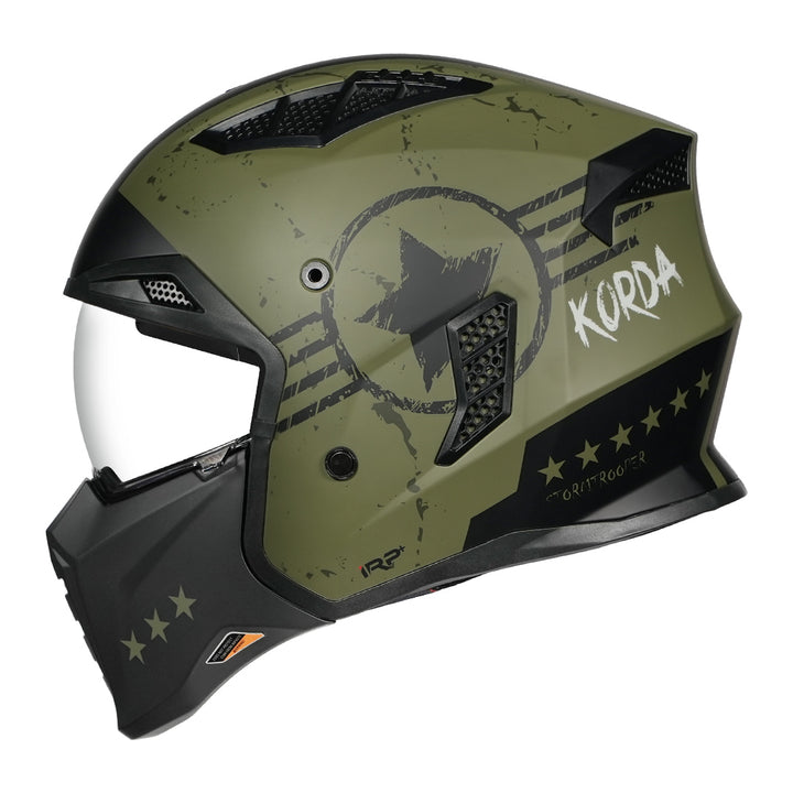 Korda StormTrooper Hero Helmet side without peak