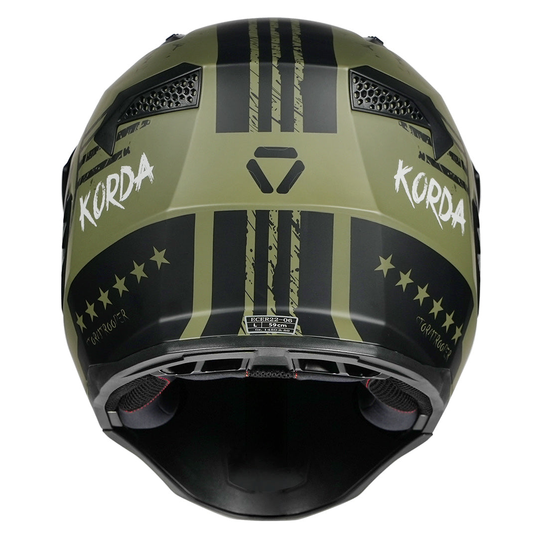 Korda StormTrooper Hero Helmet back